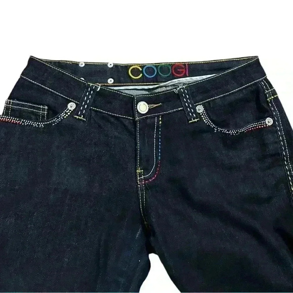 Y2K Coogi Rhinestone Angel Wings Jeans - Picture 4 of 8